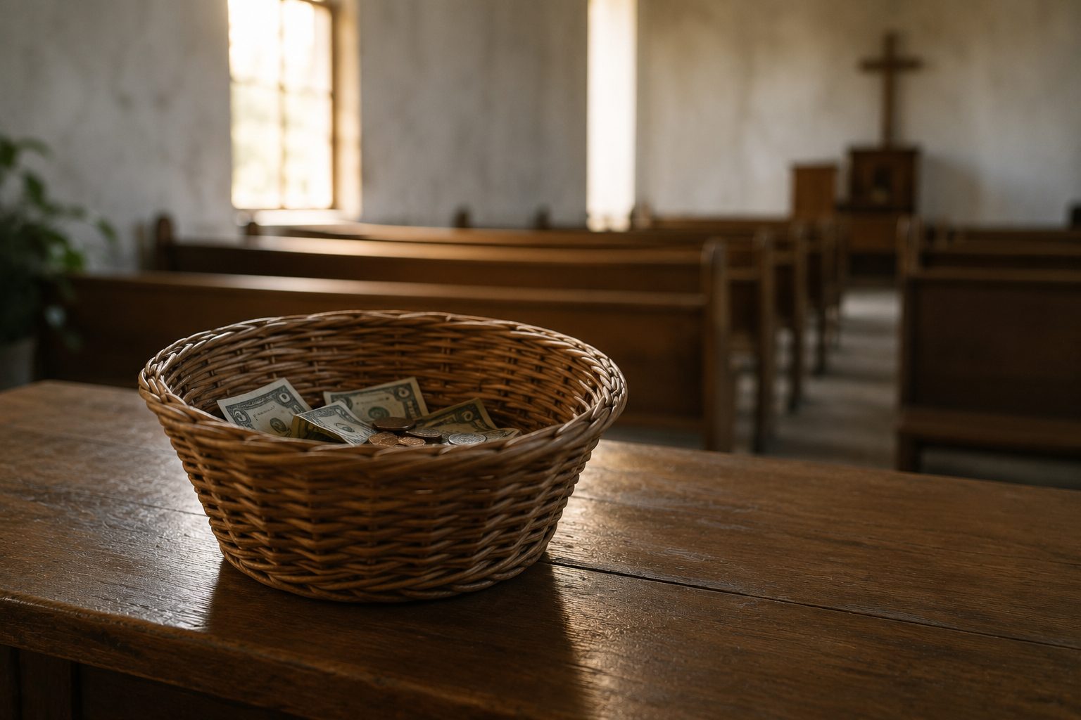 tithing and giving in the local church, faith versus transaction.