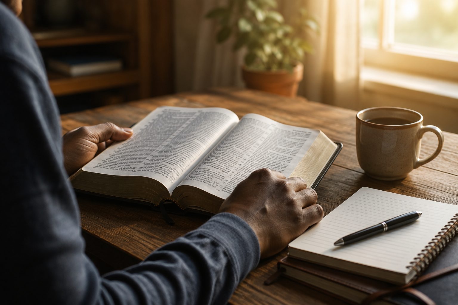 reading the Bible directly, breaking free from the poverty mindset in the church
